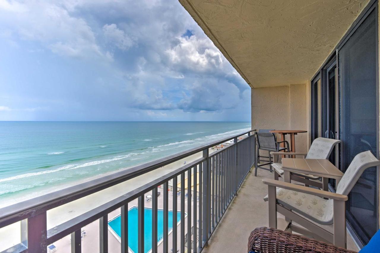 Beachfront Resort Condo With Panoramic Ocean Views! New Smyrna Beach Dış mekan fotoğraf