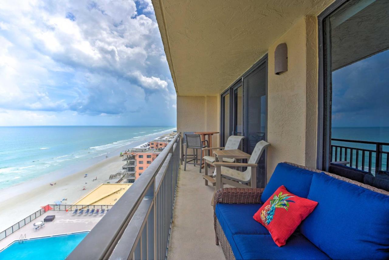Beachfront Resort Condo With Panoramic Ocean Views! New Smyrna Beach Dış mekan fotoğraf